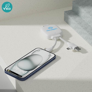 Gamma Lite Hybrid Charge Cable/ 3000 mAh Power Bank with Express Delivery