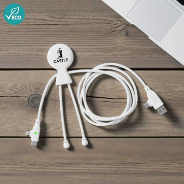 Mr Bio Long Fast Charging Cable with NFC 60W