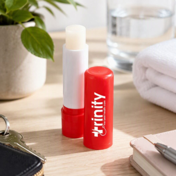 Lip Balm in Frosted Translucent Cylinder