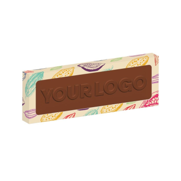 3D Branded 12 Baton Milk Chocolate Bar