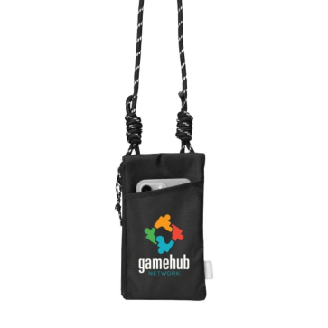 rPET Multi-Pocket Crossbody Bag
