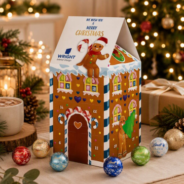 Bespoke XL Lindt House Advent Calendar