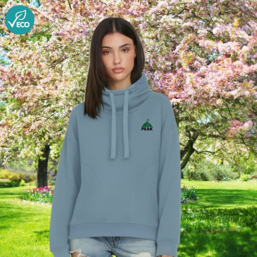 Earth Positive® Funnel Neck Sweatshirt- Women's