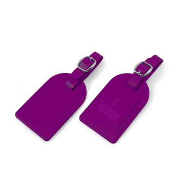 PU Leather Luggage Tag with NFC