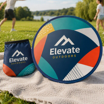 Foldable Frisbee with Pouch