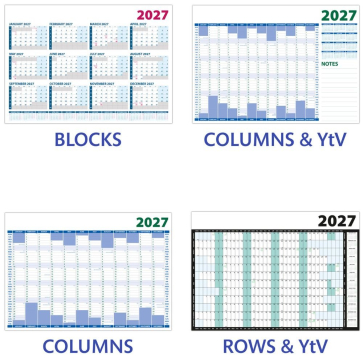 A2 Wall Planners