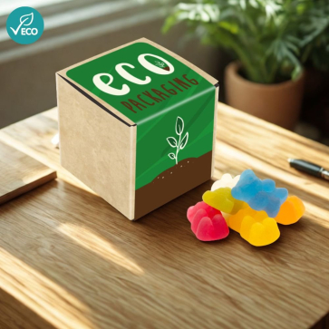 Eco Kraft Cube - Vegan Bears 40g