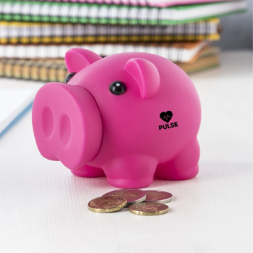 Piggy Bank with Removable Nose