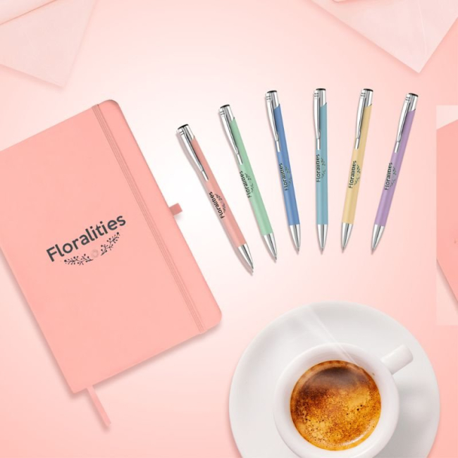 Soft Feel Mood Notebook A5 | Pellacraft | Promotional Merchandise