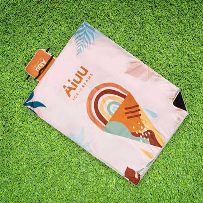 Full Colour Printed Picnic Blanket Pellacraft Promotional Merchandise