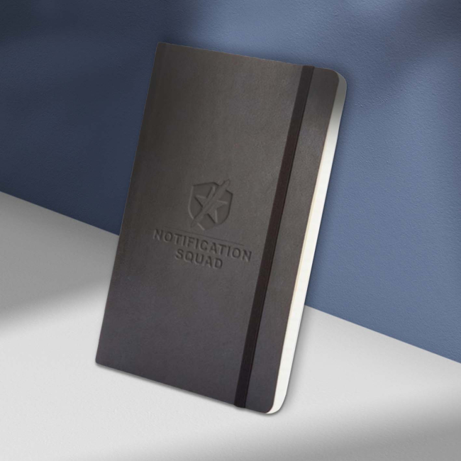 Classic L Soft Cover Notebook Ruled Paper | Pellacraft | Promotional ...