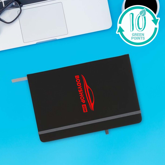 Noir Medium Notebook | Pellacraft | Promotional Merchandise