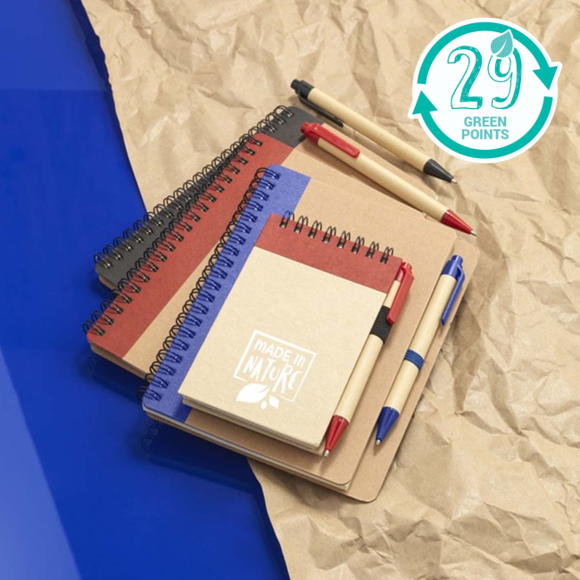 Priestly Recycled Notebook With Pen Pellacraft Promotional Merchandise