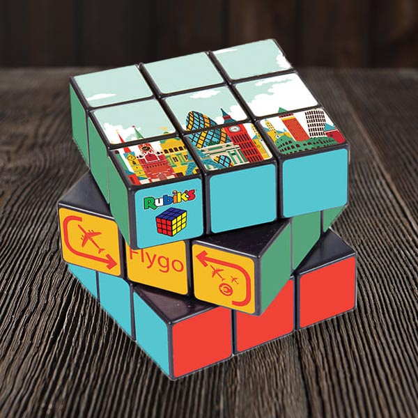 Porte-clé Rubik's Cube Classic Set 3x3 + Keychain | Idées de cadeaux originaux