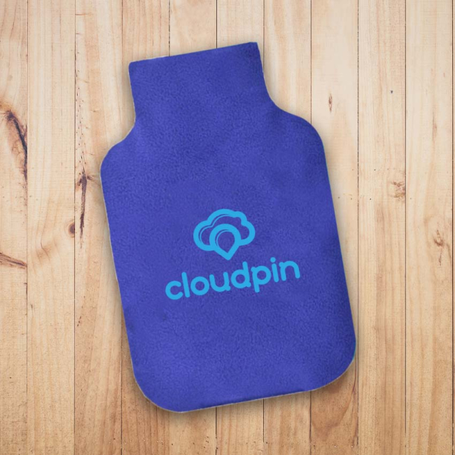 Custom Hot Water Bottle and Cover Pellacraft Promotional Merchandise