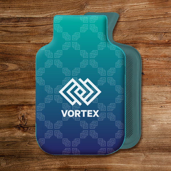 Custom Hot Water Bottle and Cover Pellacraft Promotional Merchandise