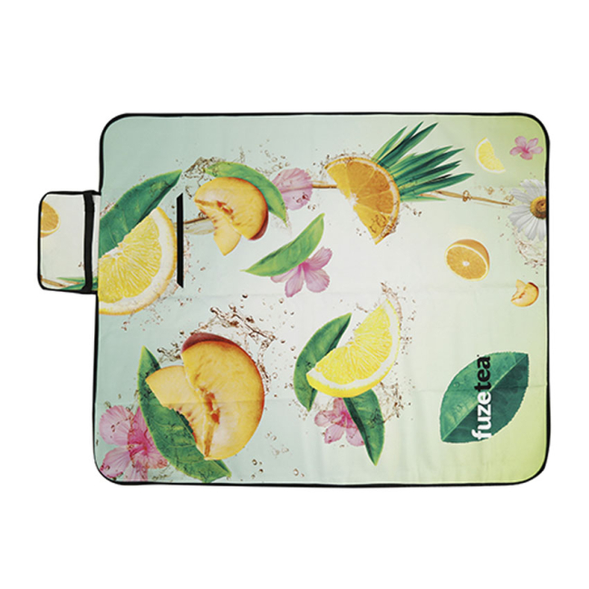 Picnic Blanket With Waterproof Backing Pellacraft Promotional