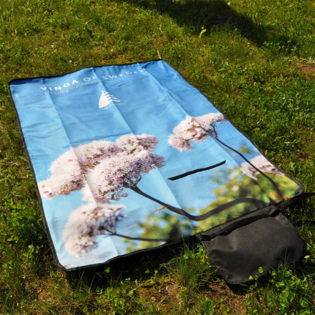 Picnic Blanket With Waterproof Backing Pellacraft Promotional