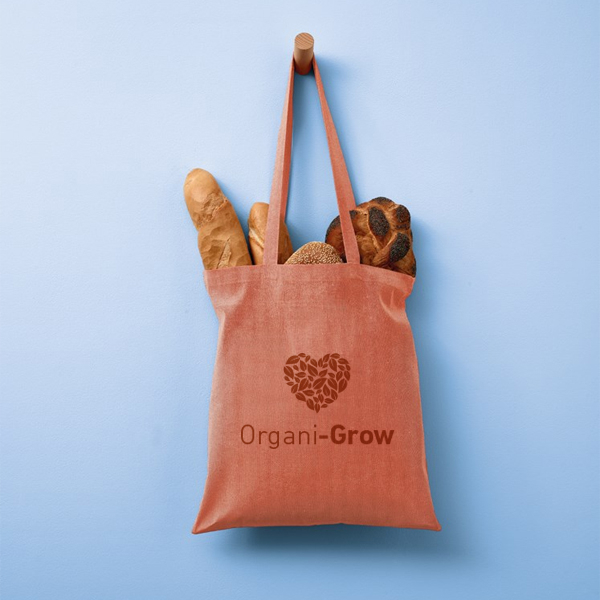 Natural Cotton Shopper Tote