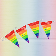 Triangular Showerproof Synthetic Bunting