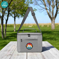 City Pack 600D rPET Zippered Cooler Bag 10L