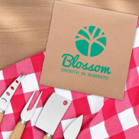 Set of Cheese Knives and Fork