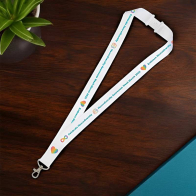 Addie Recycled PET Lanyard With Double Side Sublimation 20mm