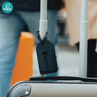 Globetrack RCS rPolyester Luggage Tag With Worldwide Locating