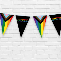 Triangular Synthetic Bunting A5