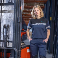 T Shirt with Hi-Viz Trim (Women's Fit)