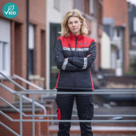 Light Weight Recycled Jacket with Hi-Viz Trim (Women's Fit)