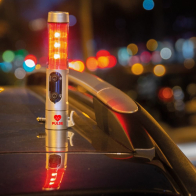 Emergency Light with Window Breaker and Seat Belt Cutter