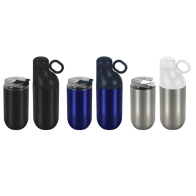 Recycled 2-in-1 Bottle & Tumbler (500ml/370ml)