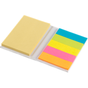 Notebook With Sticky Notes
