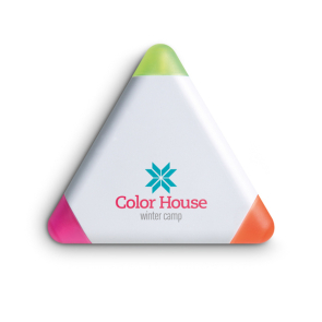 Triangulo Triangular 3 Colour Highlighter