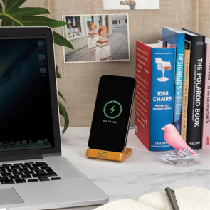 Bamboo 5W Wireless Charging Stand