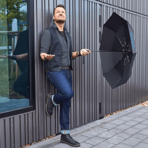Fare Steel Oversize AOC Mini Umbrella made with Watersave Material