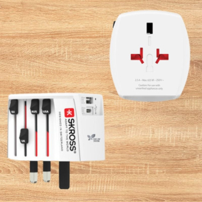 Skross World Travel Adapter MUV 2-Pole With USB A And C
