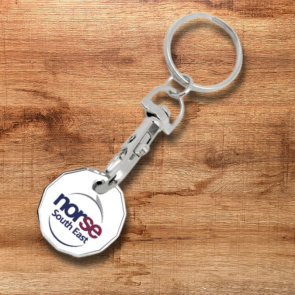 Printed Hard Enamel Trolley Coin