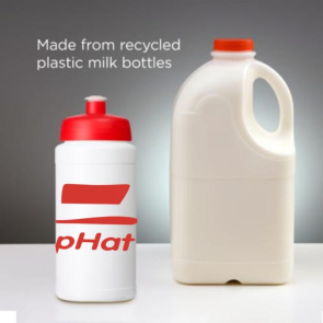 Baseline Recycled Sports Bottle with Spout 500ml