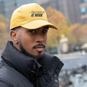 Impact 5 panel 280gr Recycled Cotton Cap with AWARE™ Tracer