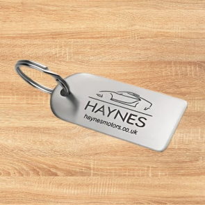 Small Arch Shaped Stainless Steel Keyring