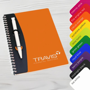 Polyprop Mix & Match Notebook and Pen (A5)