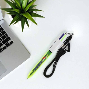 BIC® 4 Colours Fluo Ballpen