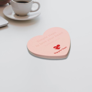 Sticky Smart Notes- Heart or Paw Shaped
