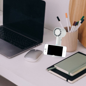 Portable Rechargable Fan with Desk Stand