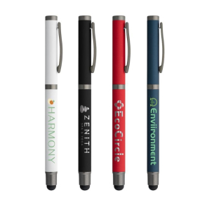 Bowie Recycled Aluminium Stylus Gel Pen