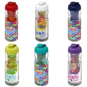 H2O Active® Base 650ml Flip Lid Sport Bottle & Infuser