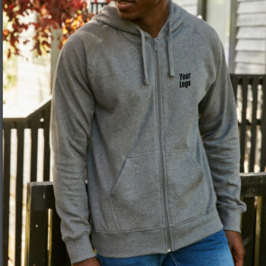Fairtrade & Organic Men's Zipped Hoodie