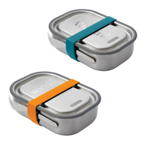 Black+Blum Stainless Steel Large Lunch Box With Fork
